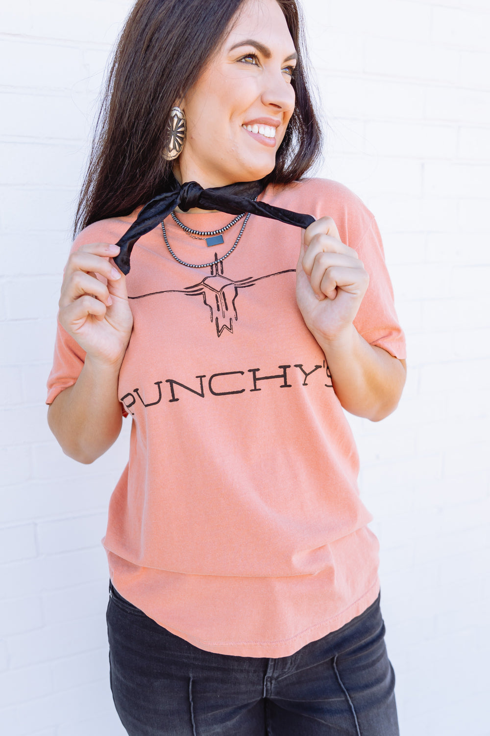 Punchy's Logo Tee Terracotta