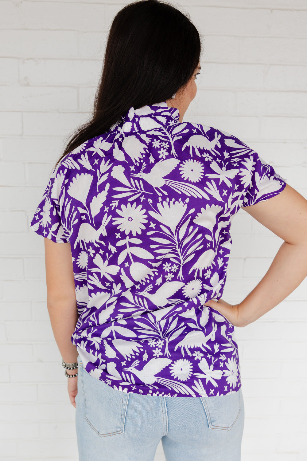 Purple Walsh Top