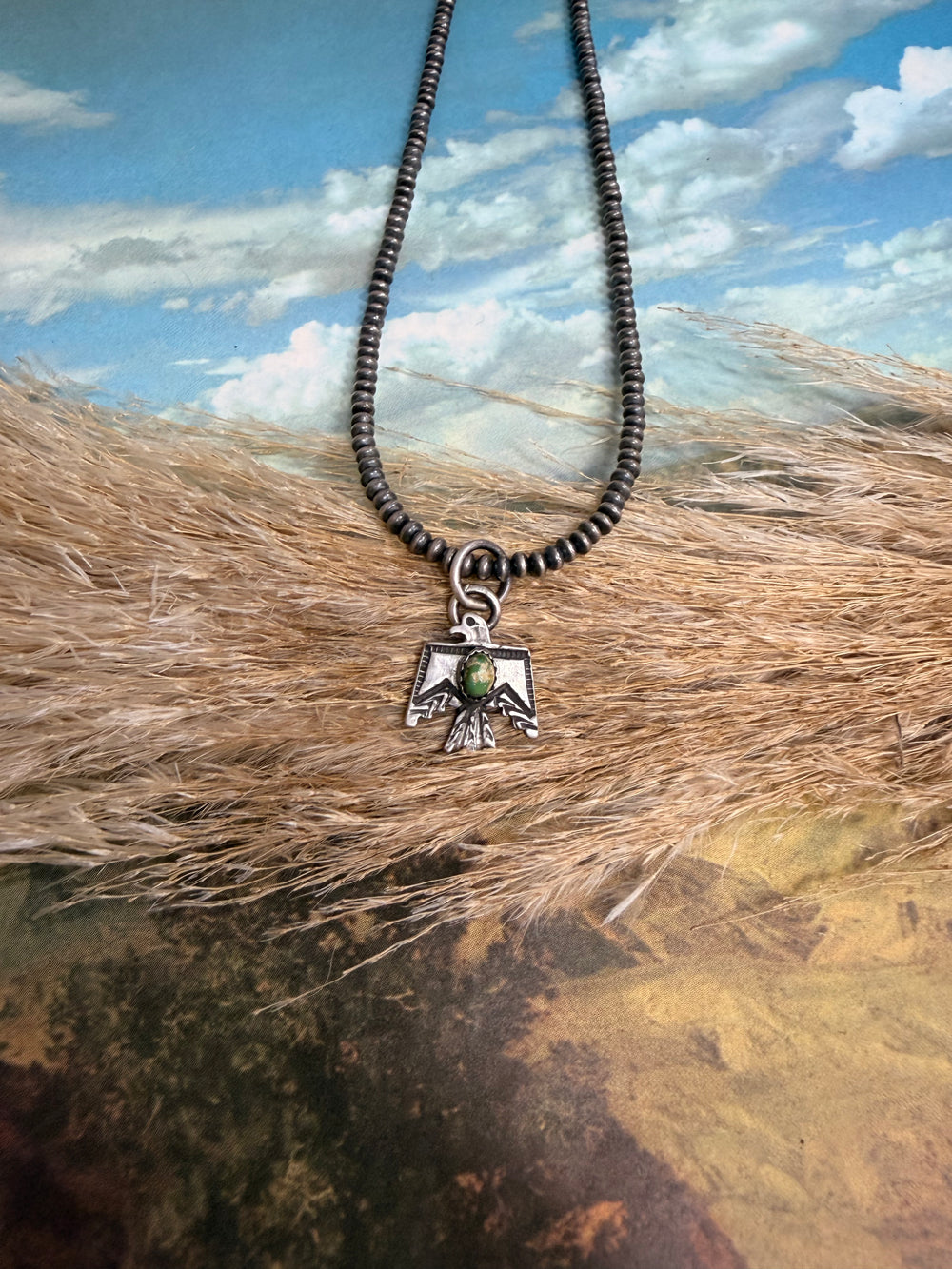 PW Thunderbird Turquoise  Pendant 3.0