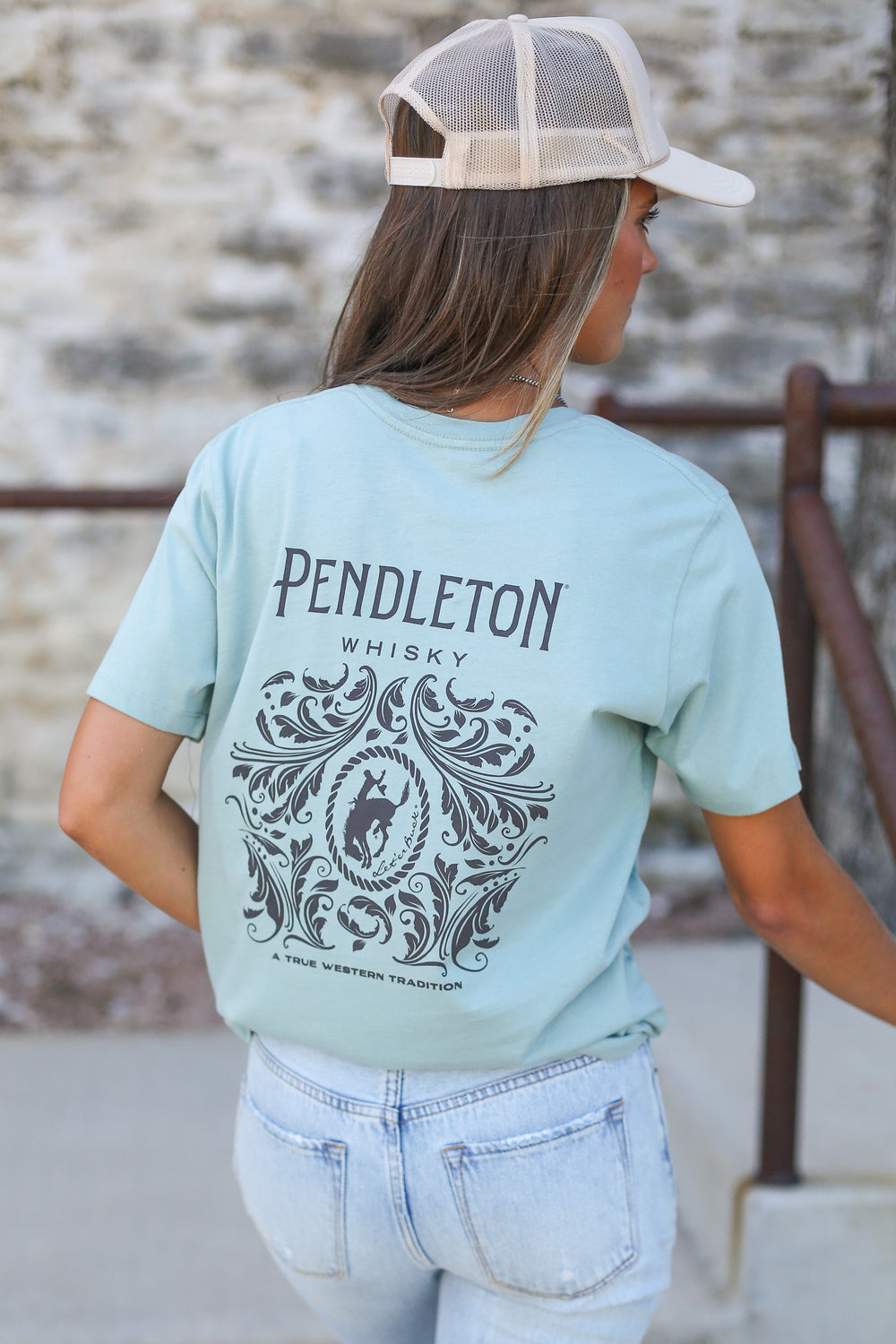 Pendleton Whiskey Seafoam Graphic Tee