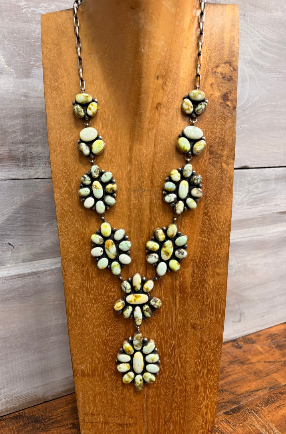 Piper Ray Palomino Clusters Necklace Set