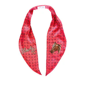 Red Pony Express Scarf Tie