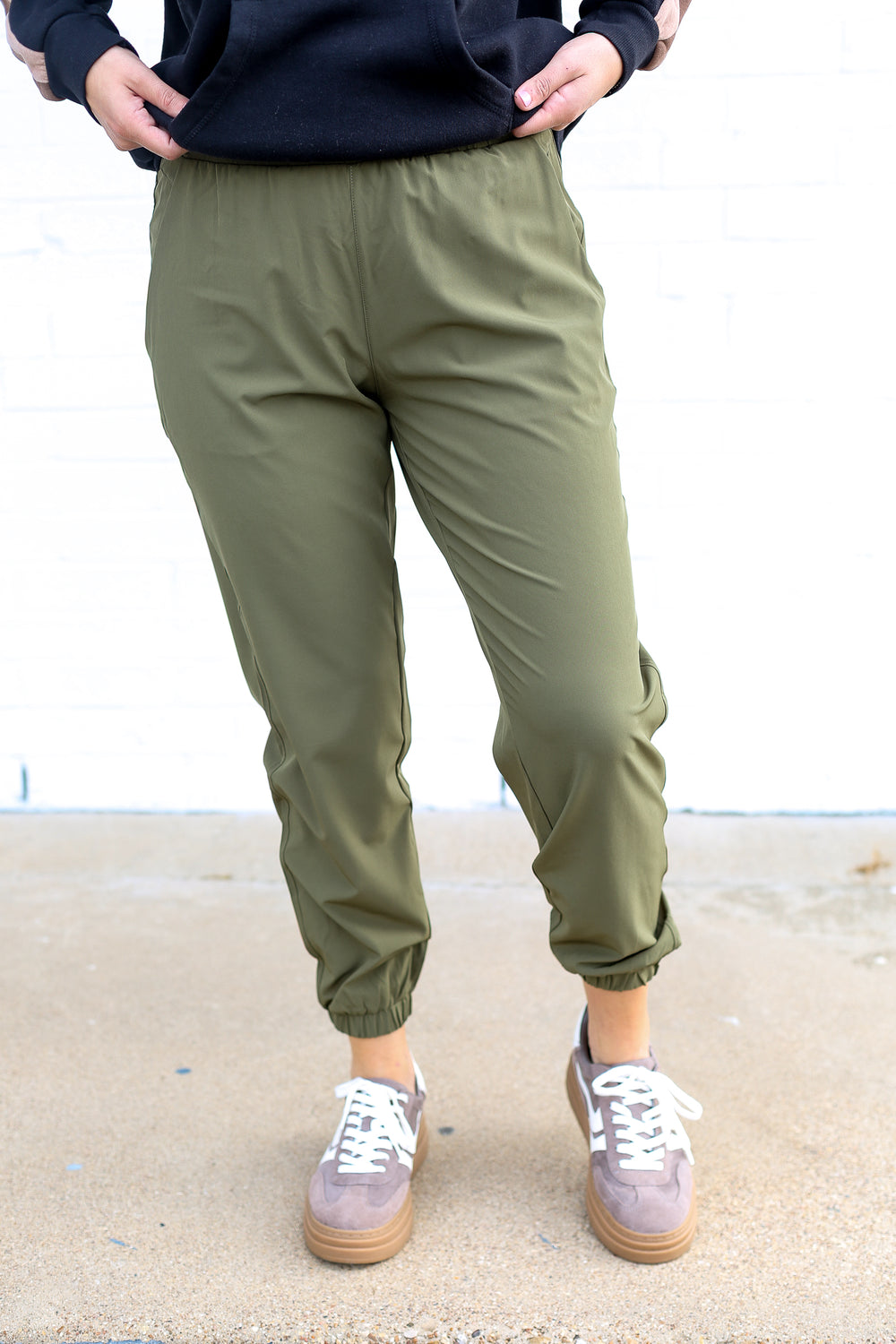 Green Jogger Pants