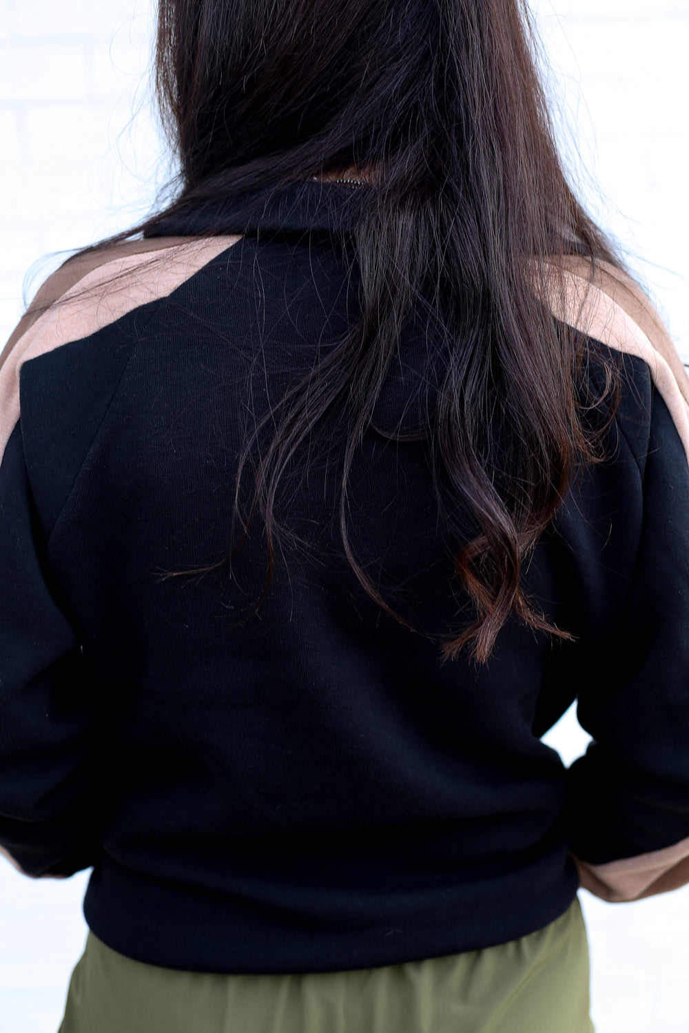 Black and Tan Quarter Zip