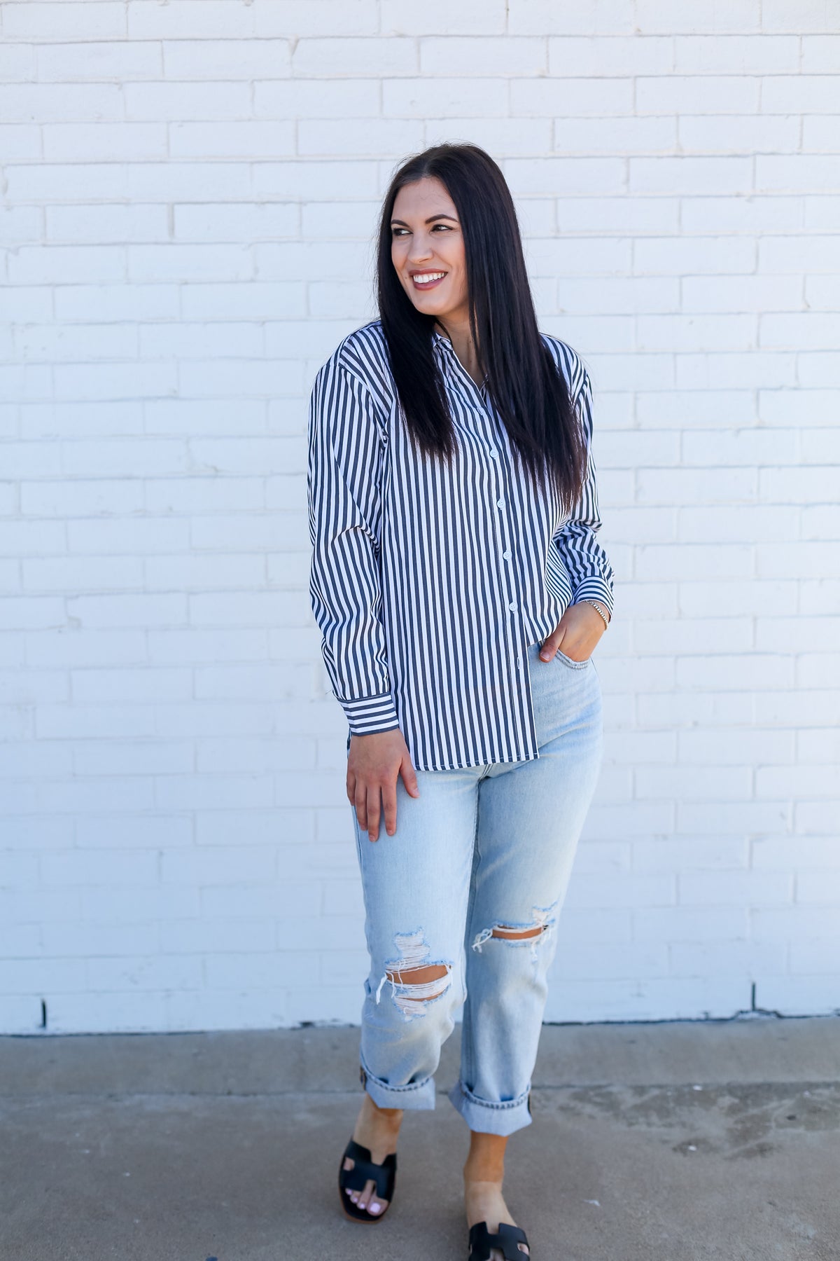 Jodi High Rise Straight leg