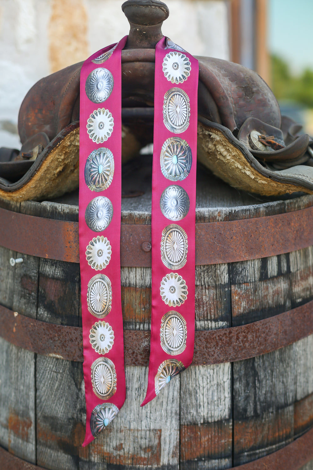 Red Big Concho Twilly