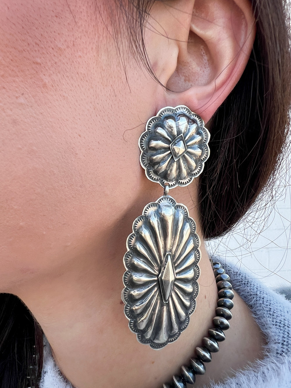 Rita Lee Duo Conch Earring
