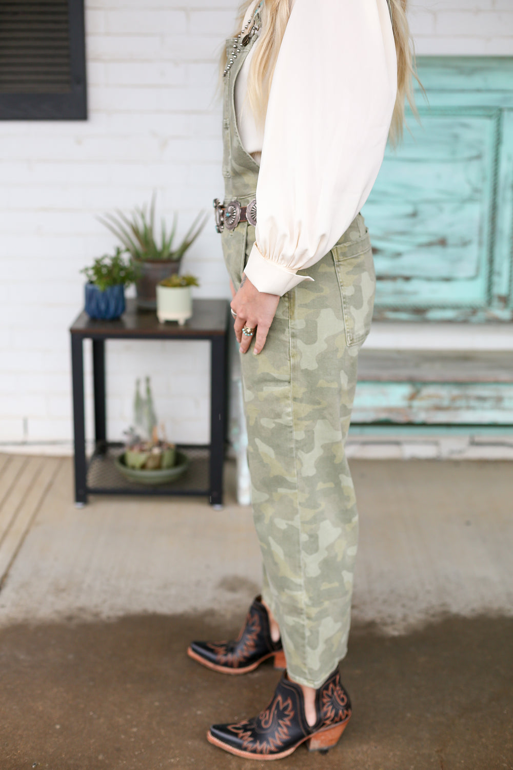 Riviera Camo Lasso Overalls