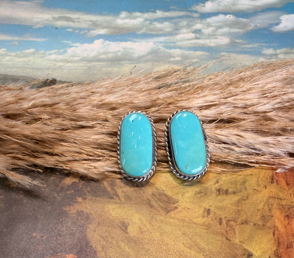 Roped Royston Oval Earrings