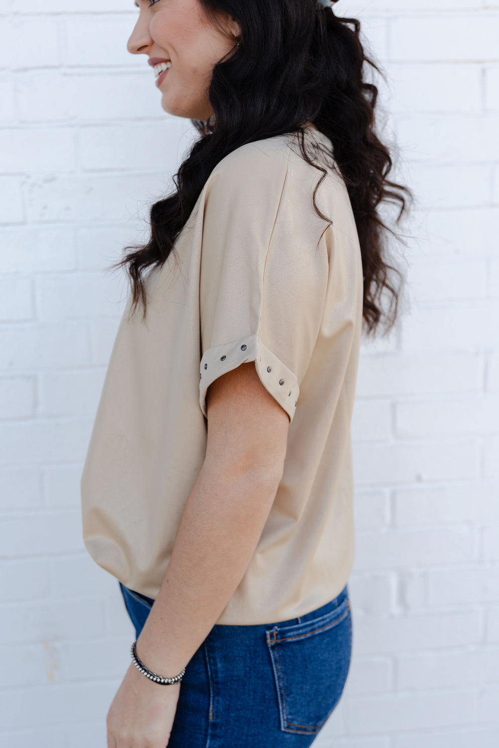 Sand Luxy Basic Tee