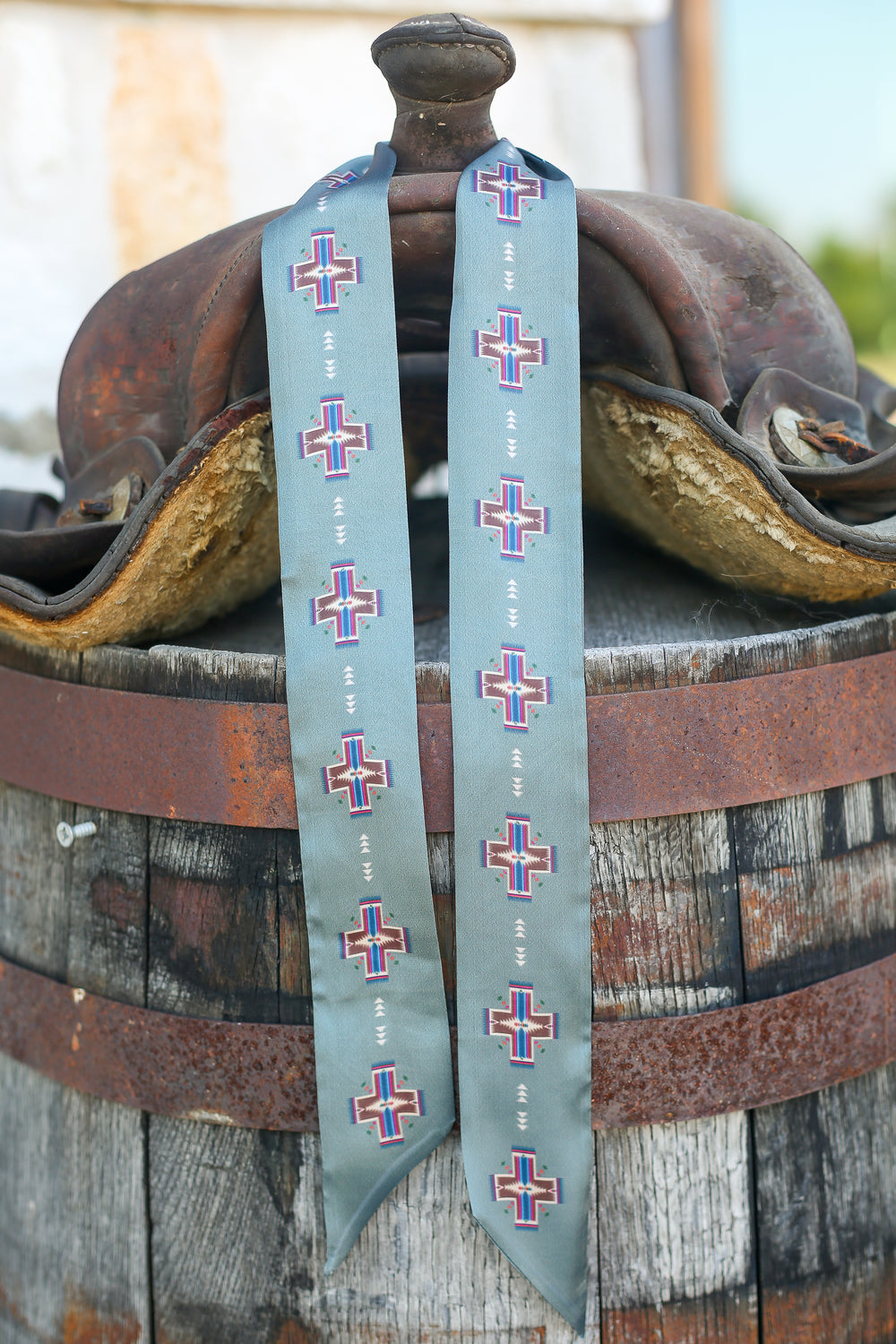 Sage Cross Me Twilly