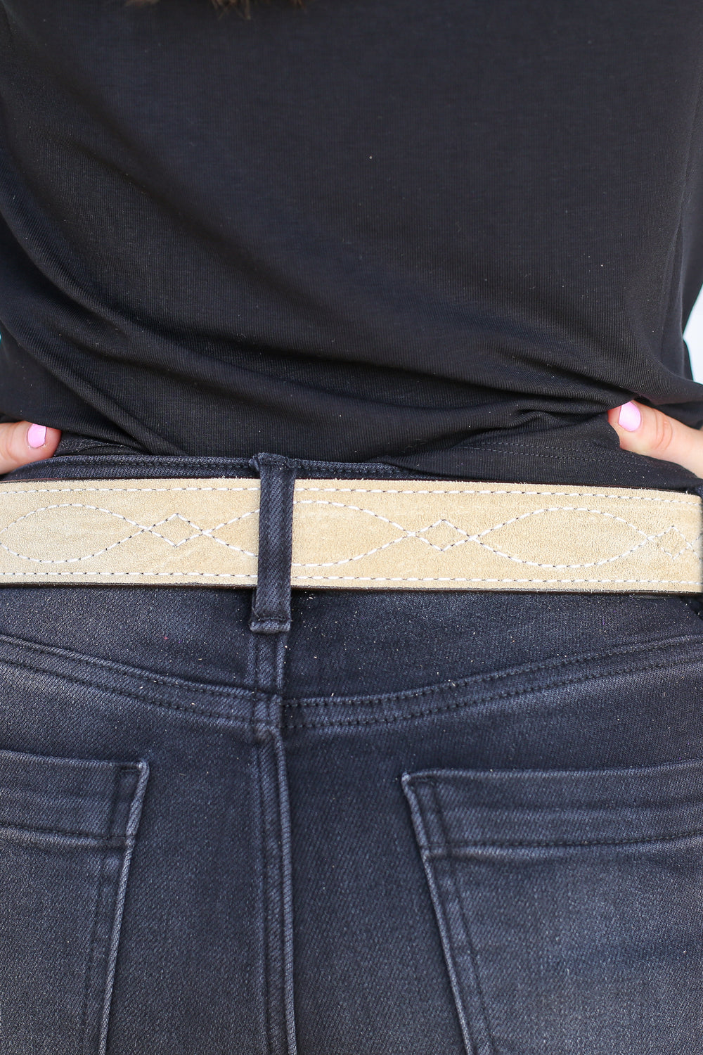 Sand Suede Belt