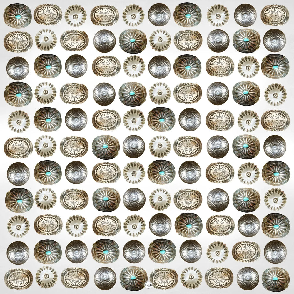 Off White Large Concho Wild Rag