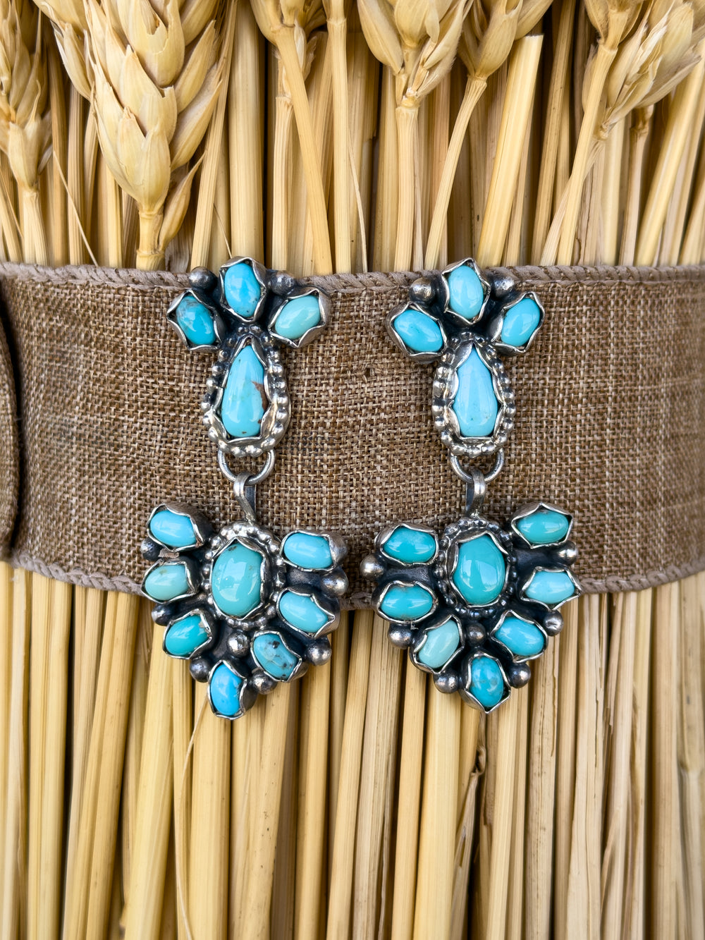 Shelia Turquoise Drop Earrings