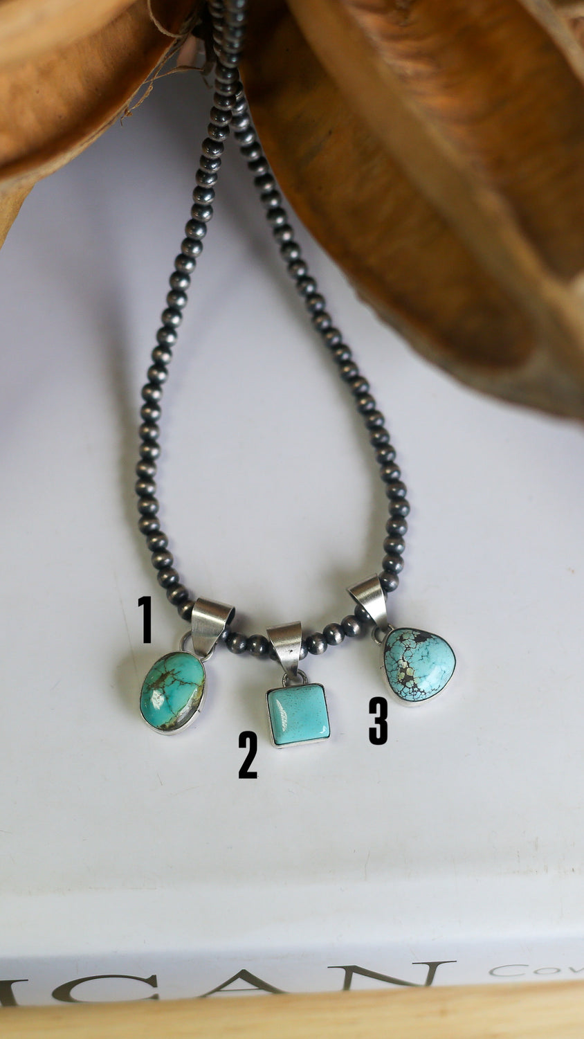 Smooth Edge Turquoise Pendant