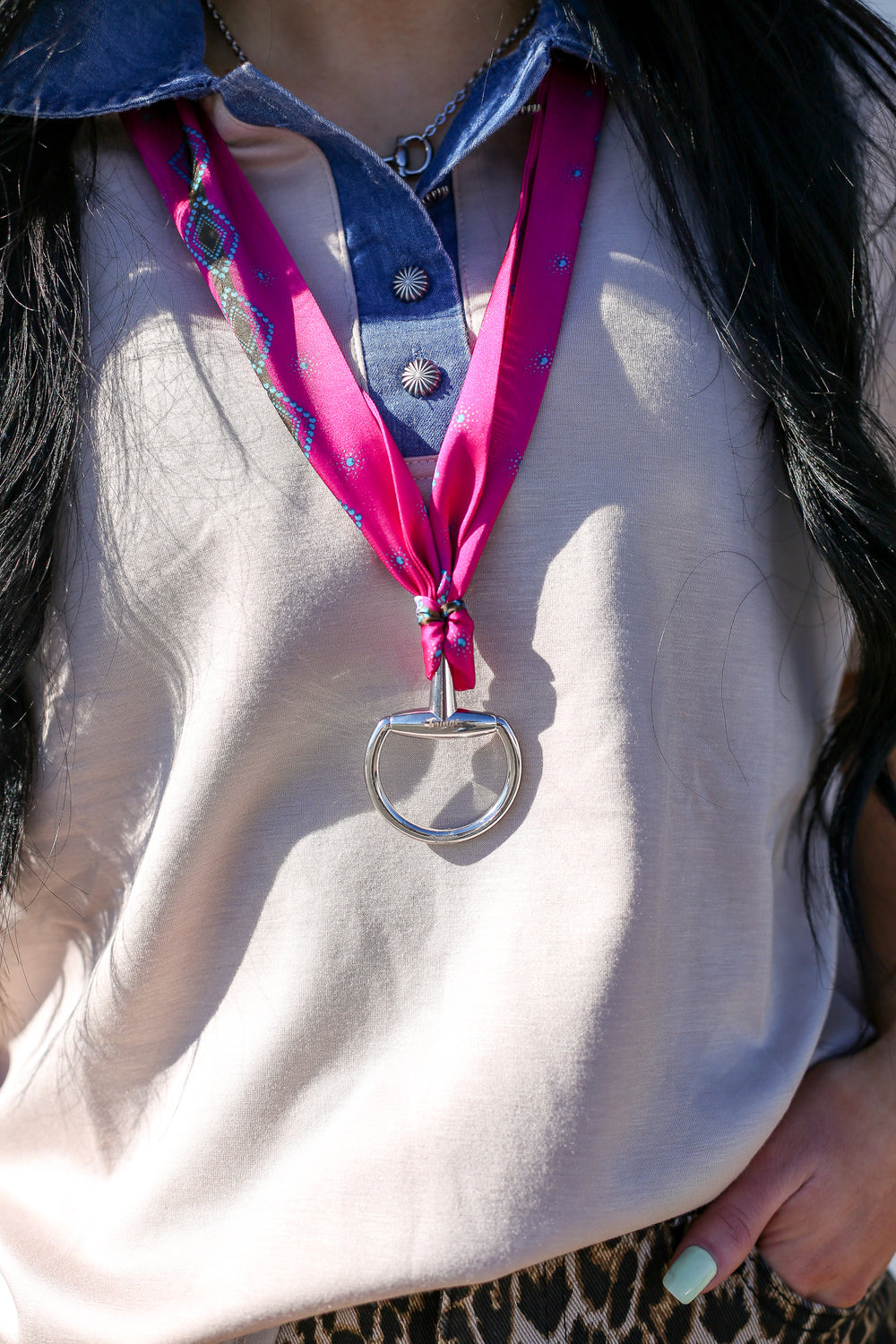 Snaffle Bit Buckle Accessory (Gold & Silver)