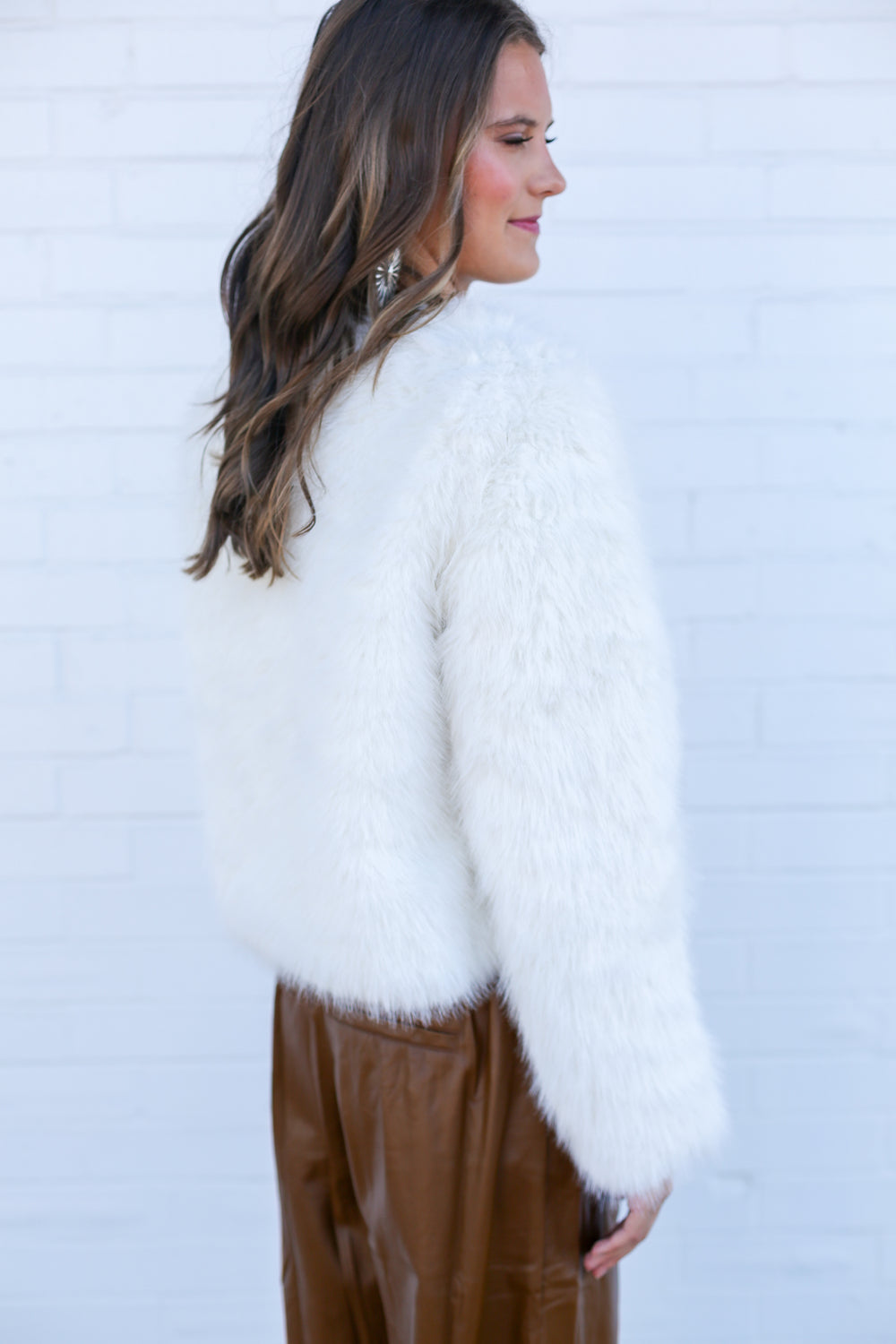Snow White Fur Jacket