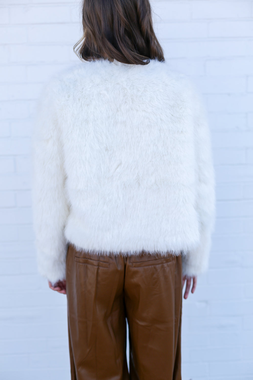 Snow White Fur Jacket