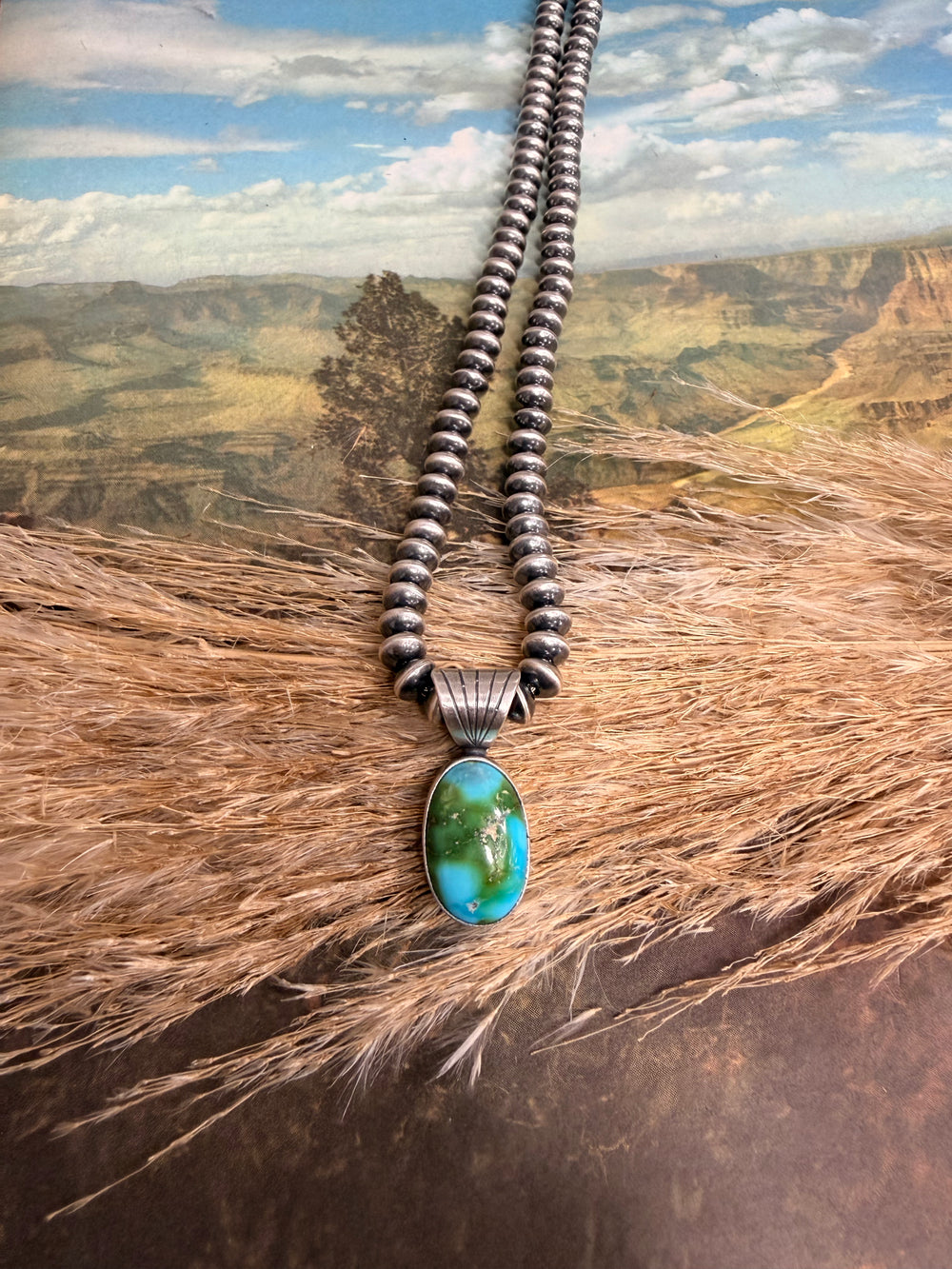 Sonoran Gold Oval Pendant 1.0