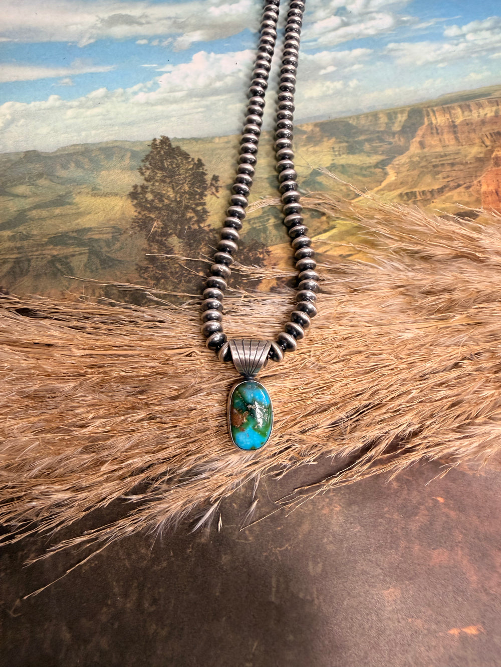 Sonoran Gold Oval Pendant 2.0