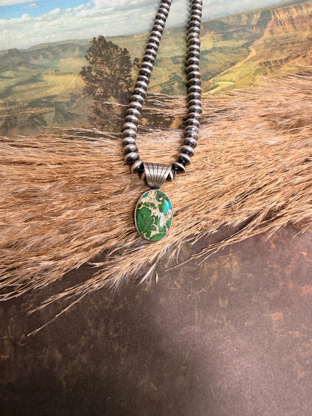 Sonoran Gold Oval Pendant 3.0