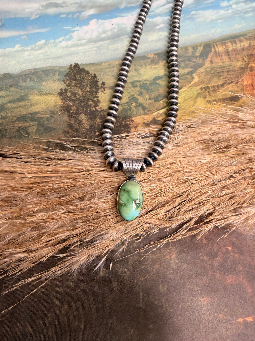 Sonoran Gold Oval Pendant 4.0