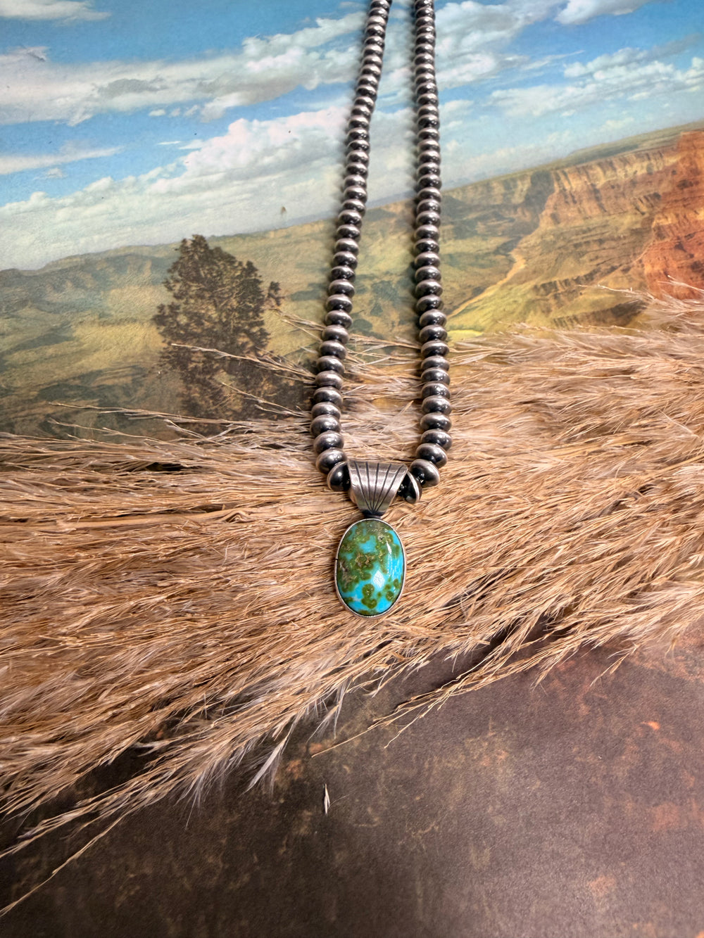 Sonoran Gold Oval Pendant 5.0