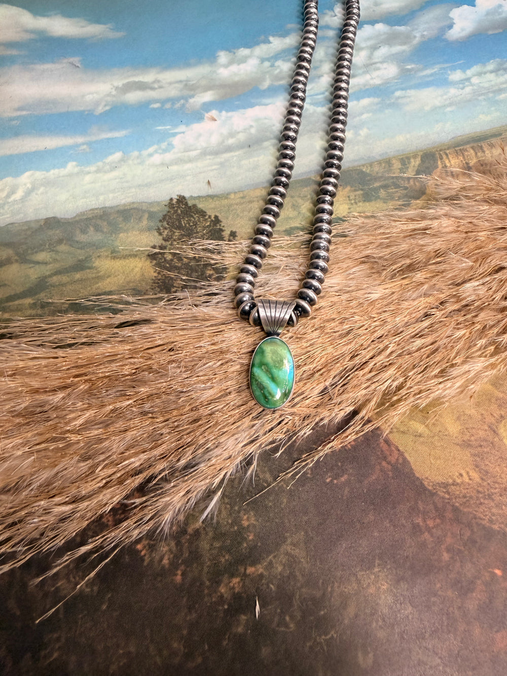 Sonoran Gold Oval Pendant 6.0