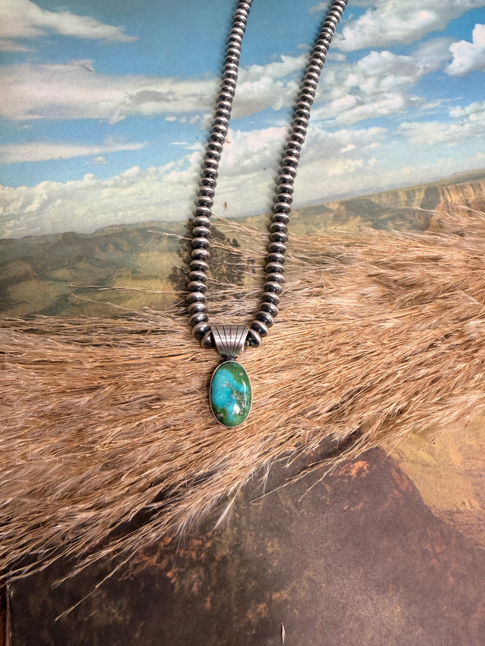 Sonoran Gold Oval Pendant 7.0