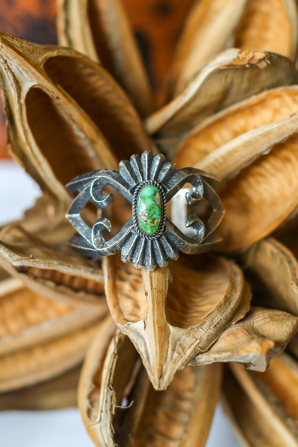 Sonoran Gold Sand Casted Cuff