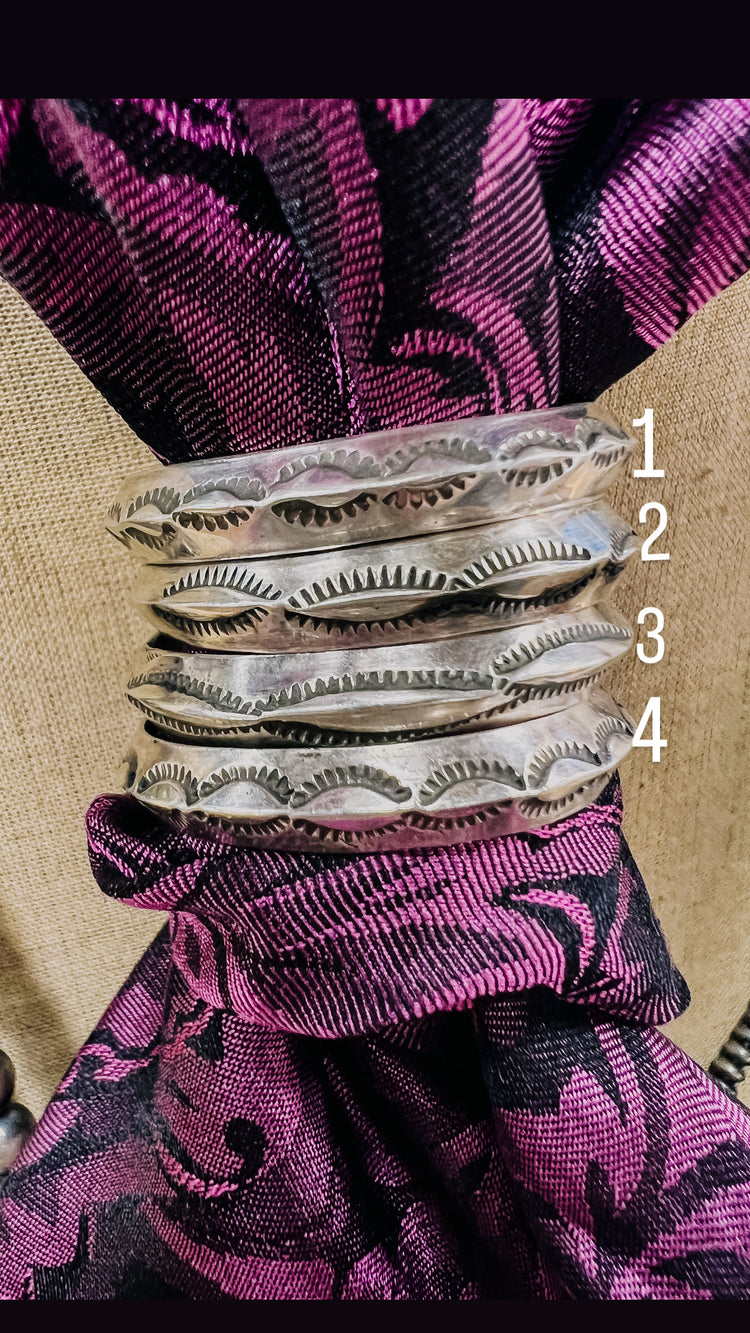 Stamped Triangle Scarf Slides