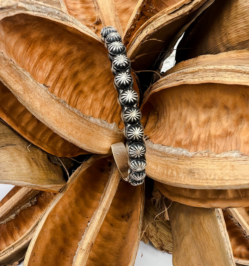 Starburst Stamped Cuff