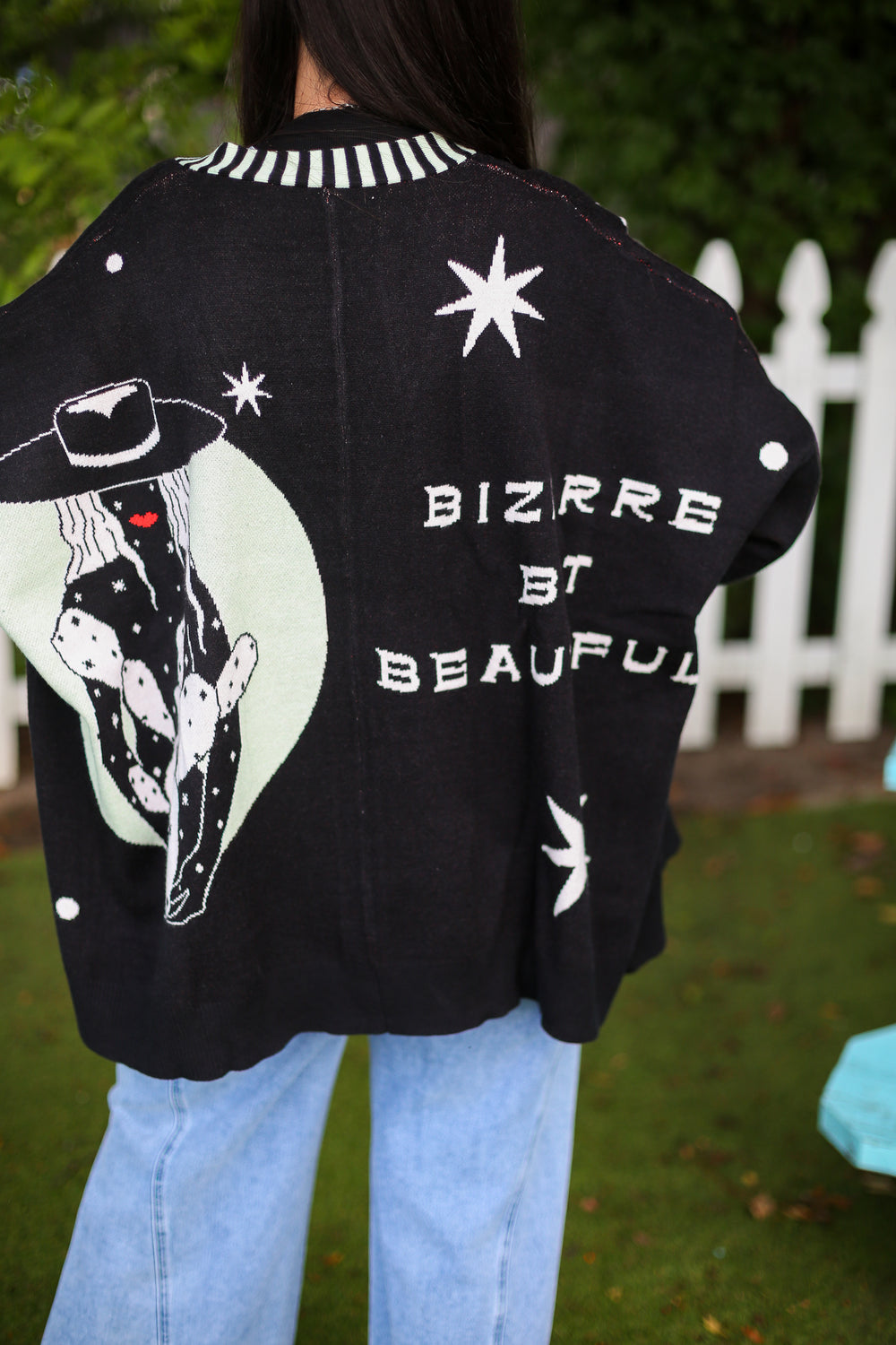 Starry Night Oversized Cardigan