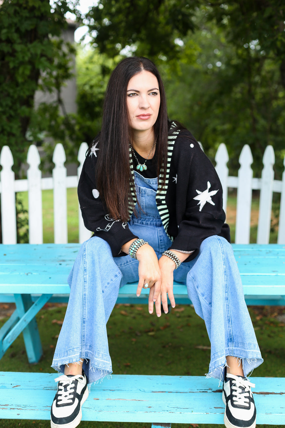 Starry Night Oversized Cardigan