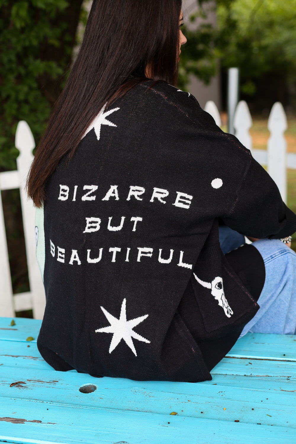 Starry Night Oversized Cardigan