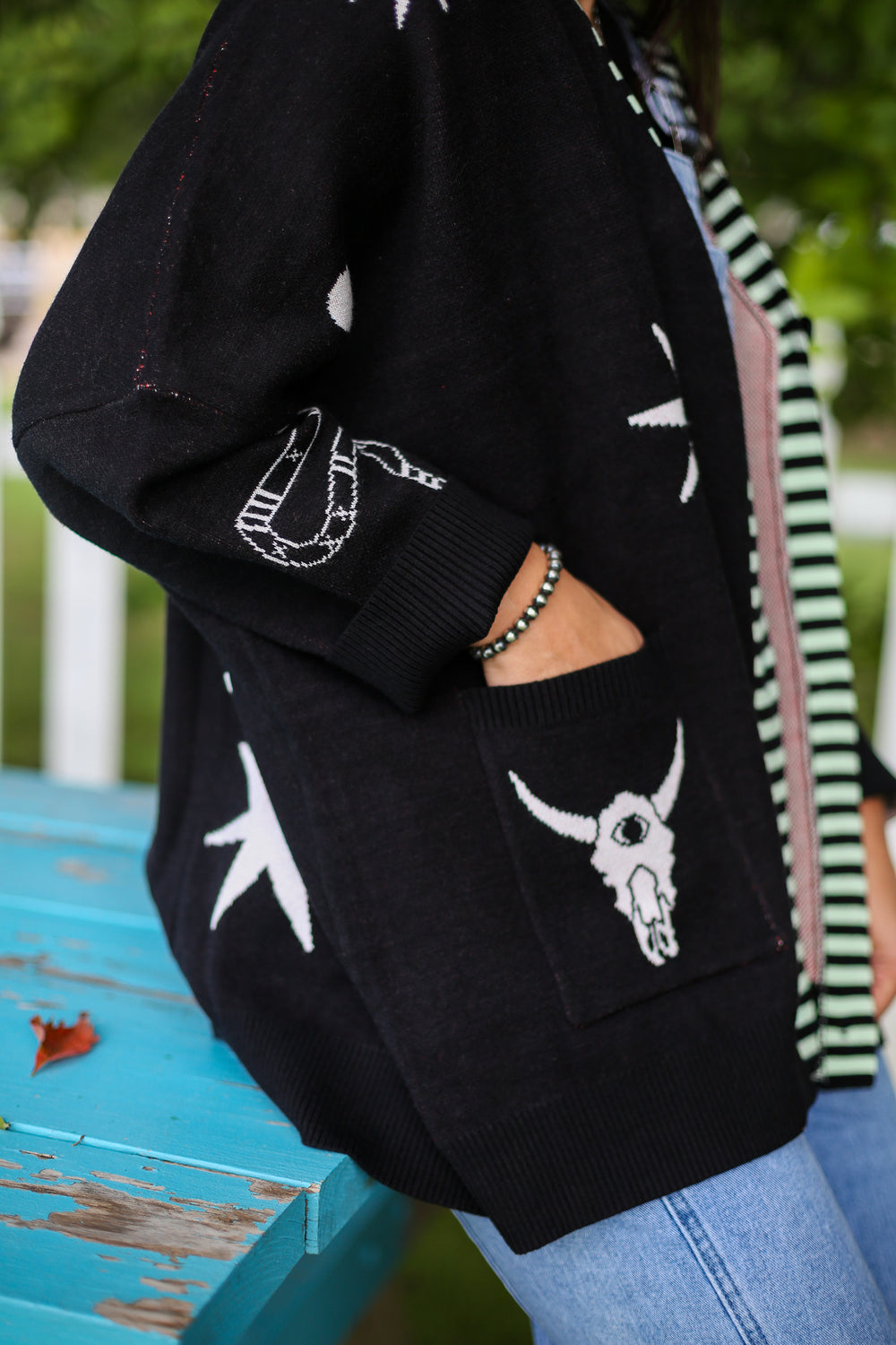 Starry Night Oversized Cardigan