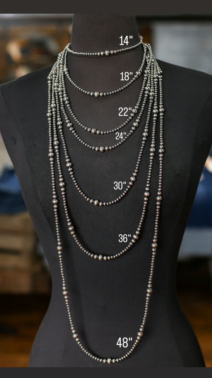 Sunland Navajo Pearl Necklace 3.0