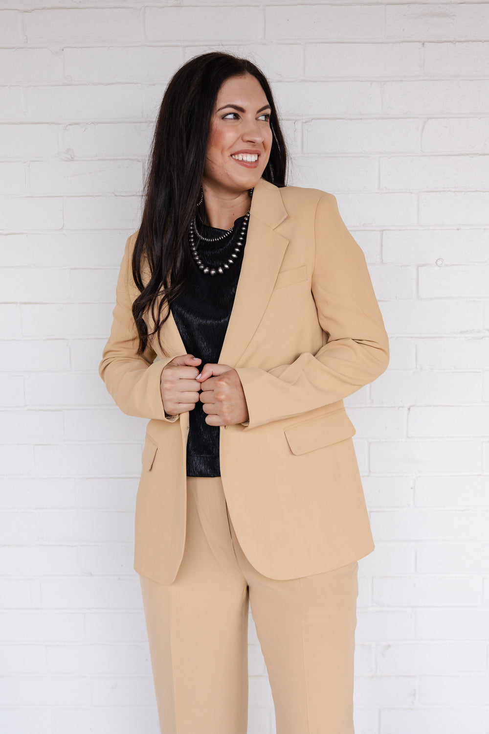 Tan Baylor Blazer