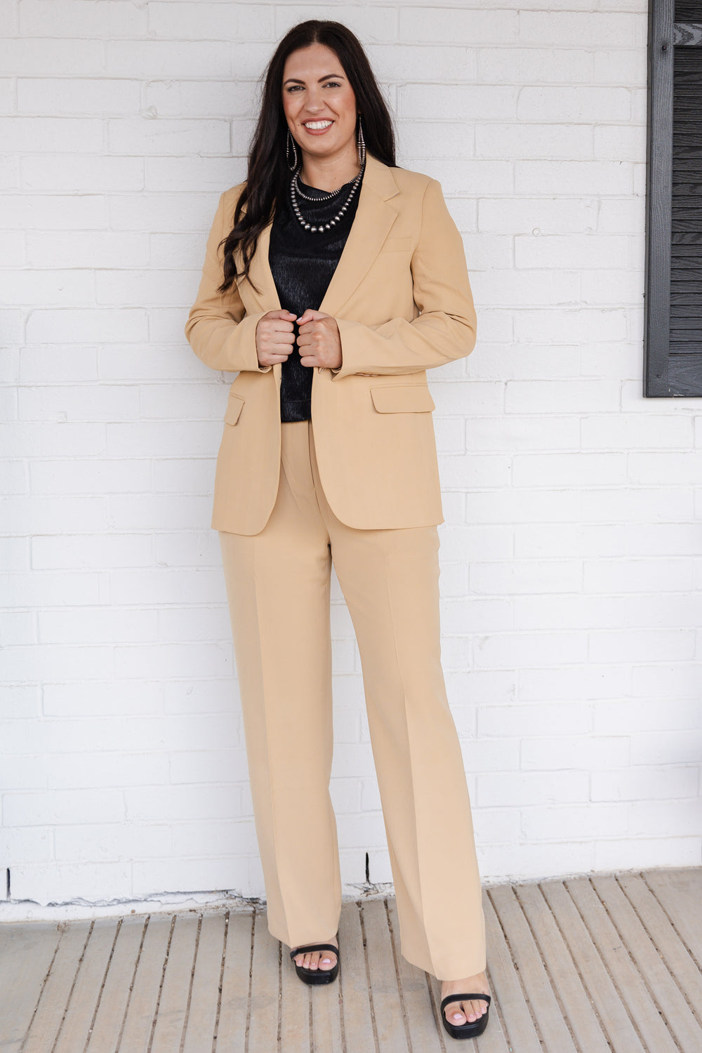 Tan Baylor Blazer