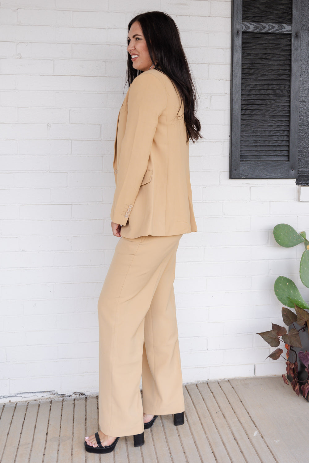 Tan Trouser Pants