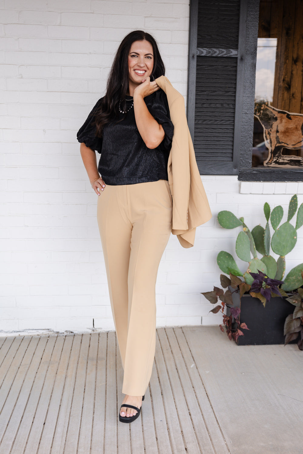 Tan Trouser Pants