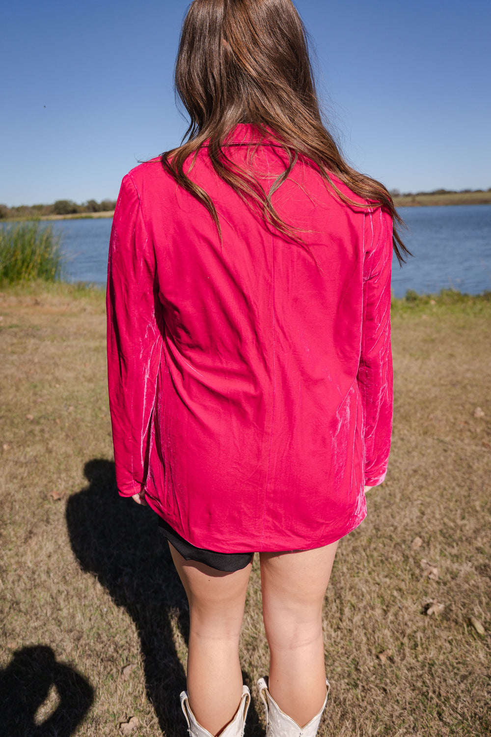 The Fuchsia Blazer