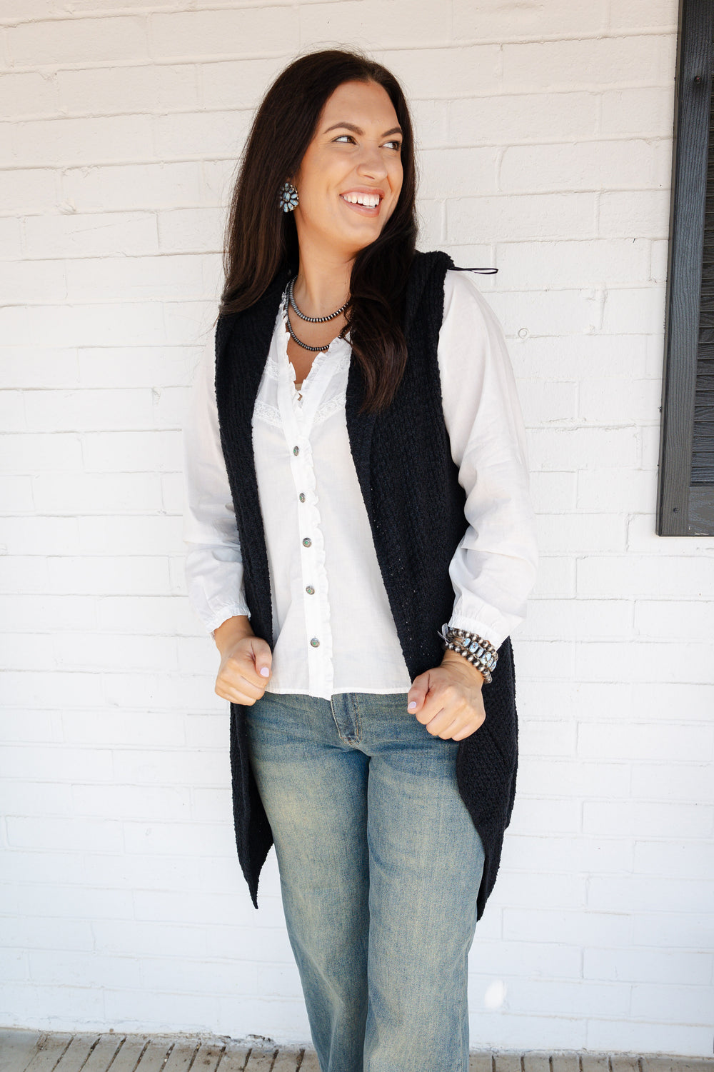 The White Darby Button Down