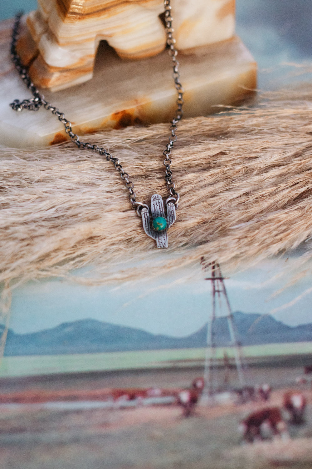 The Desert Cacti Necklace