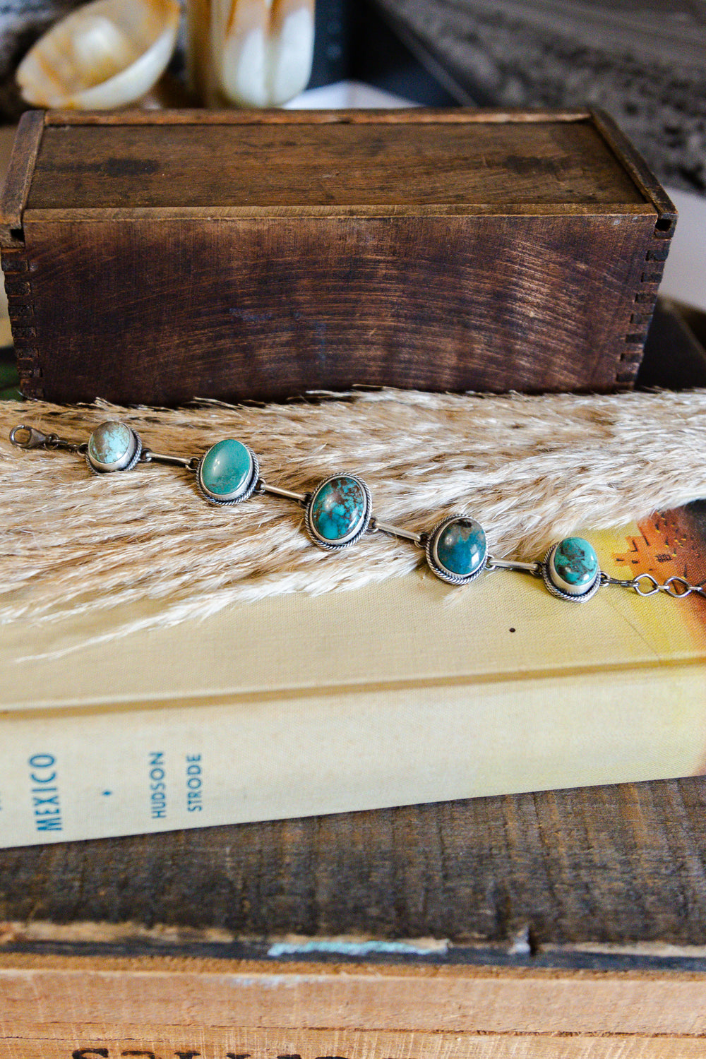 Turquoise Link Bracelet