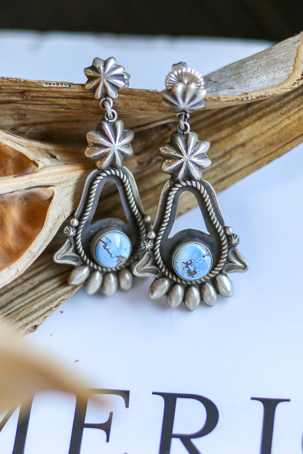 Tabitha Teardrop Golden Hills Earrings