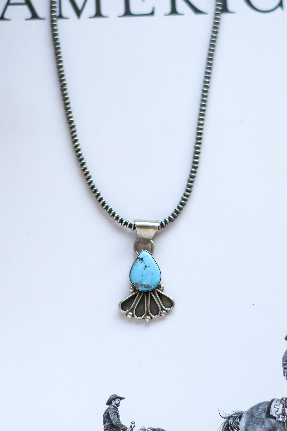 Teardrop Turquoise Kara Pendant