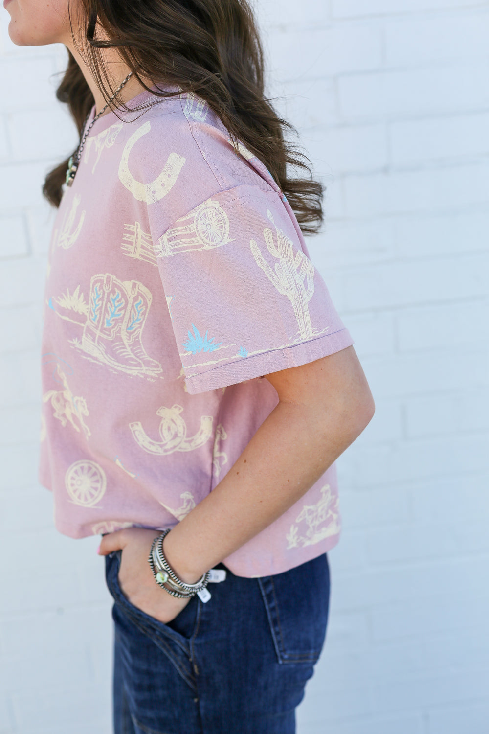 The Blush Buckaroo Tee