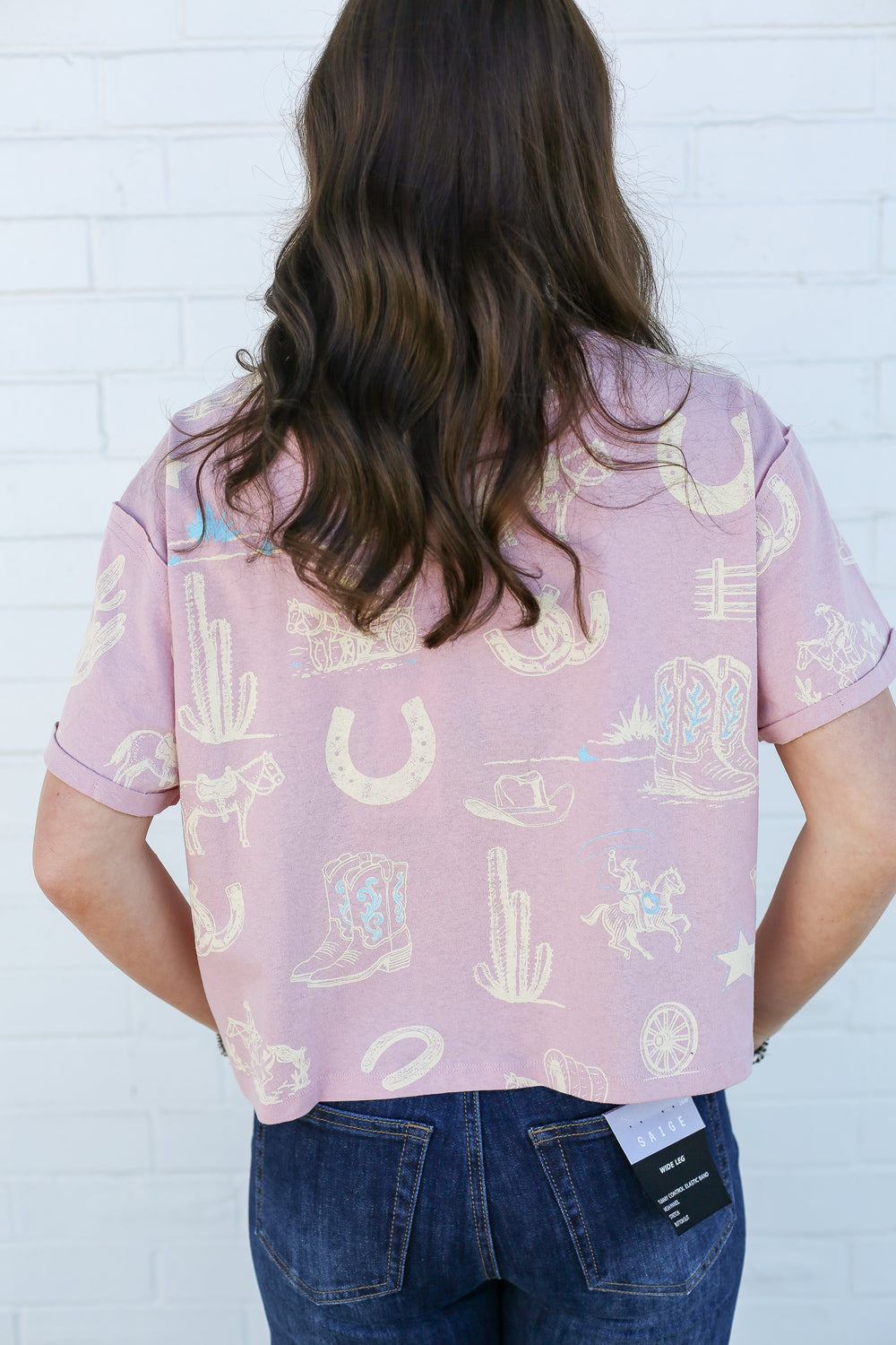 The Blush Buckaroo Tee