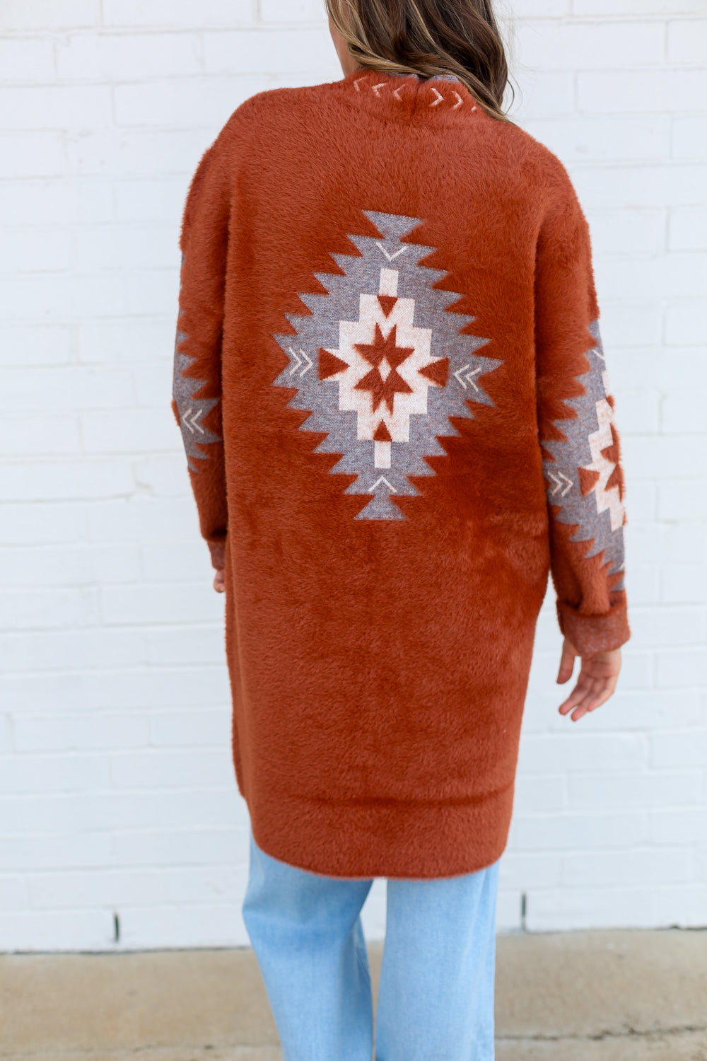 The Copper Aztec Cardigan